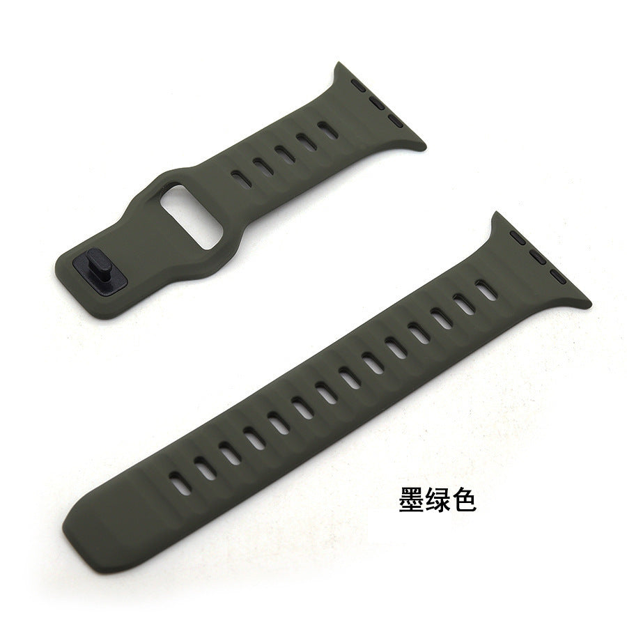 Single Color Silicone Band for Apple Watch Ultra