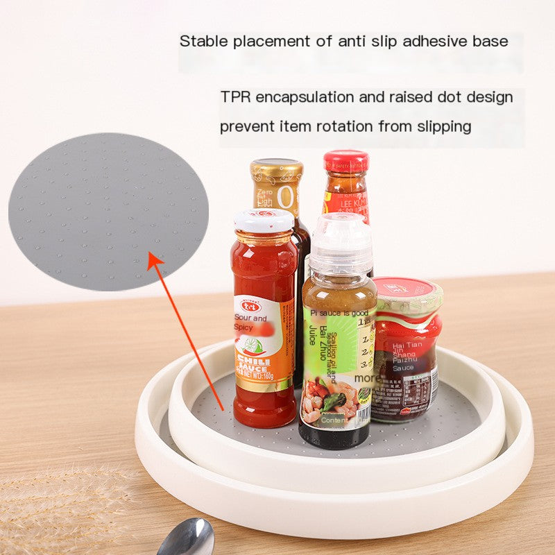 Rotating Multi-Functional Spice Rack Organizer (Two-Tier)
