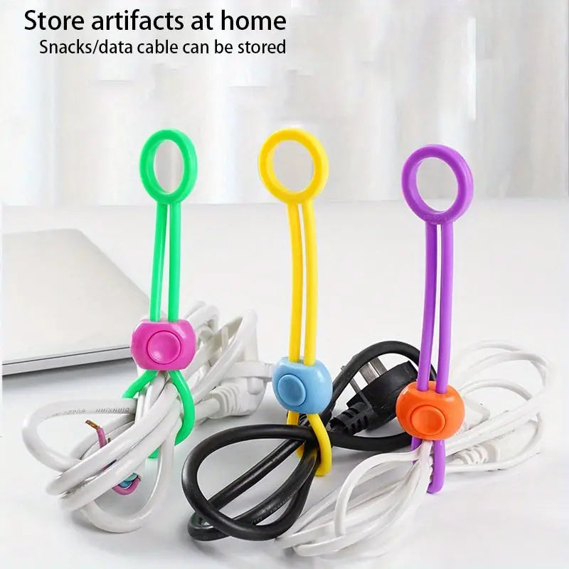 Color Sealing Cord, Kitchen Clip, Multi-functional Cable Manager